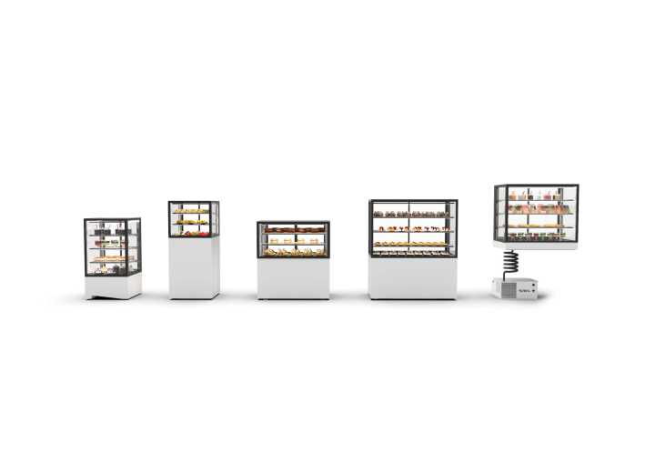 Vitrine neutra com base IN120/50-110N