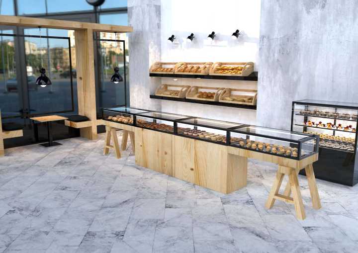 Vitrine refrigerada com grupo remoto IN-100-60R