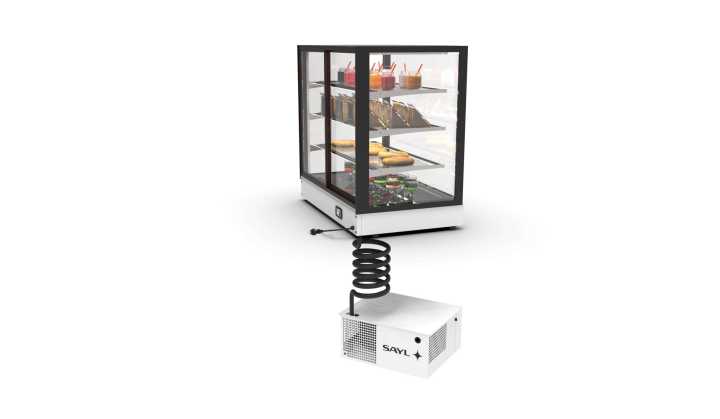 Vitrine refrigerada com grupo remoto IN-100-60R