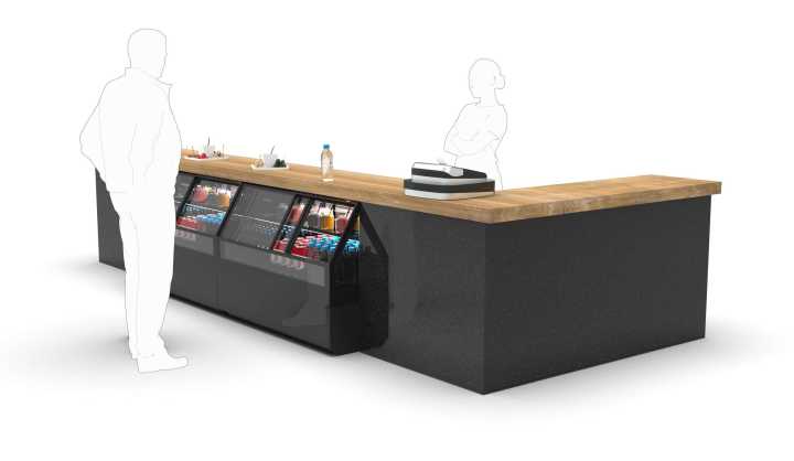 Vitrine combi COC8AN