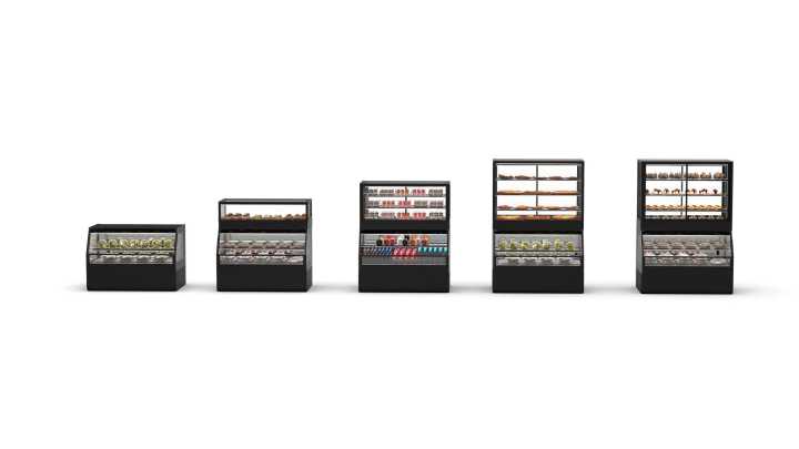 Vitrine combi COF5C