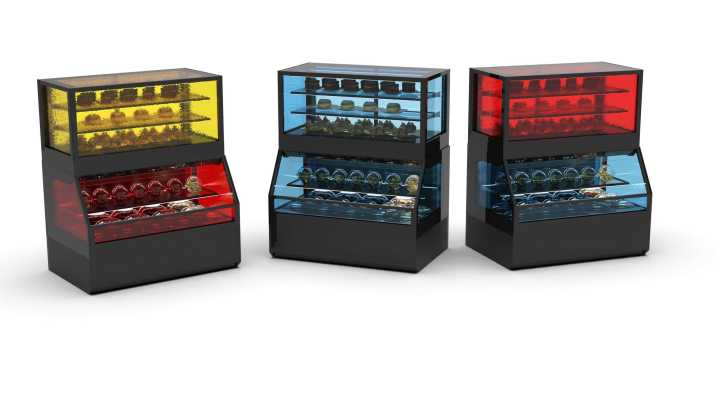 Vitrine combi COC8AN