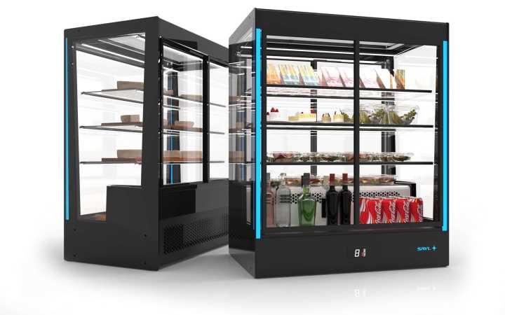 Vitrine refrigerada curvada PAK - CAA