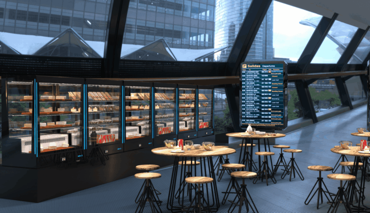 Vitrine refrigerada PAK - RAA