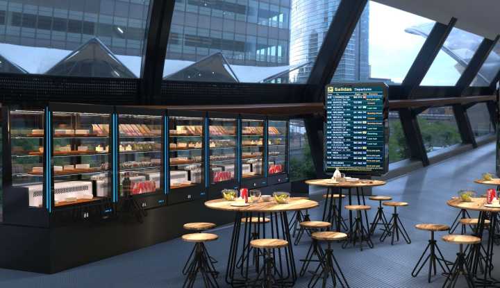 Vitrine refrigerada PAK - RAA