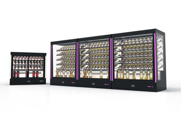 Vitrine refrigerada para vinhos PAK - RAC-W