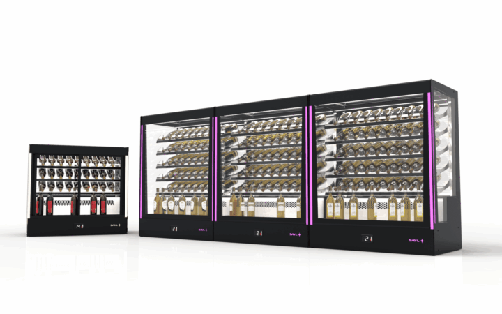 Vitrine refrigerada para vinhos CPAK - RAC-W