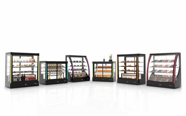 Vitrine refrigerada curvada PAK - CCA