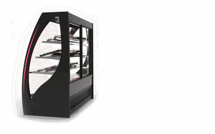 Vitrine refrigerada curvada PAK - CCA