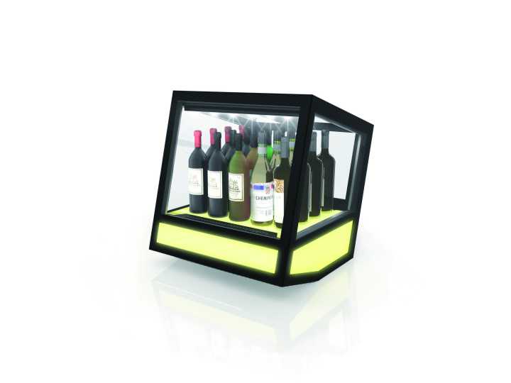 Vitrine refrigerada QBO-R