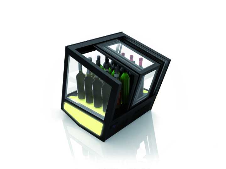 Vitrine refrigerada QBO-R