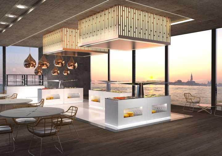 Buffet com self-service refrigerado BUF15E