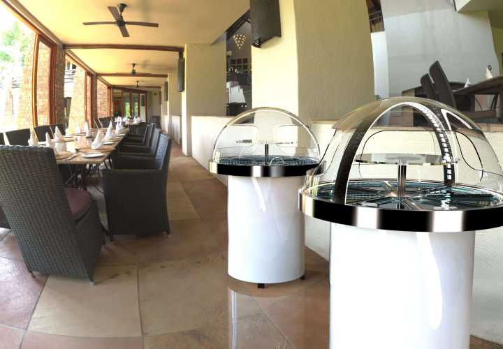 Vitrine refrigerada redonda BUF360
