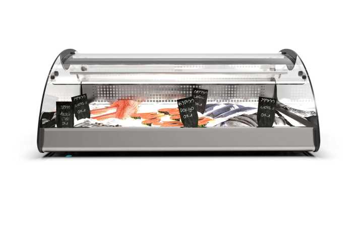 Vitrine refrigerada para peixes VX2-N