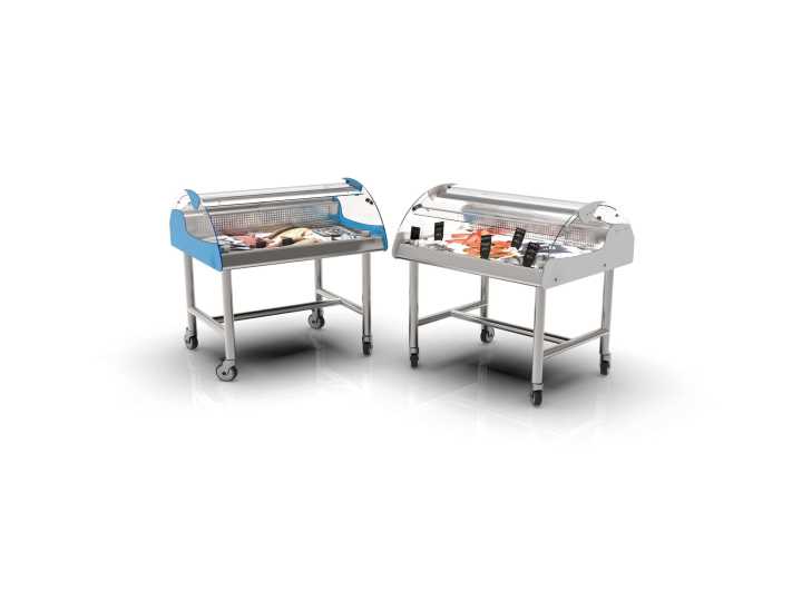Vitrine refrigerada para peixes VX2-N
