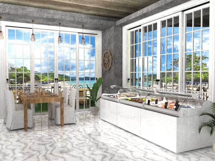 Vitrine refrigerada para peixes VX2-N