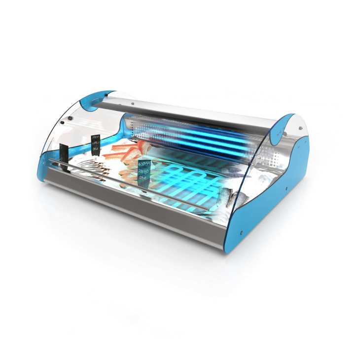 Vitrine refrigerada para peixes VX2-N