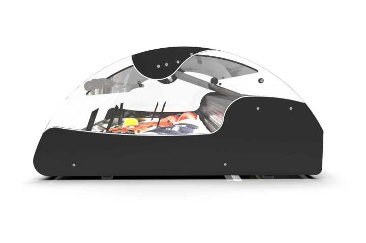Vitrine refrigerada para peixes VX2-N