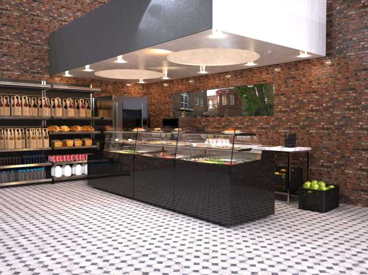 Vitrine refrigerada de bancada LM10