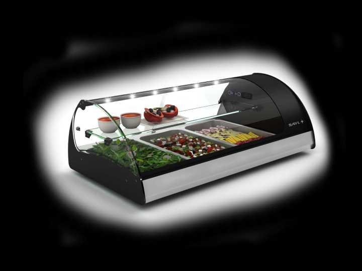 Vitrine refrigerada de bancada VS3