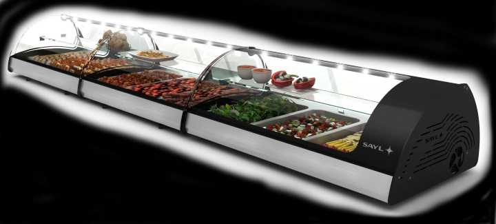 Vitrine refrigerada de bancada VS3
