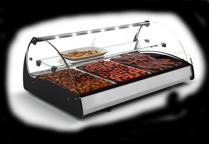 Vitrine refrigerada de bancada VS3