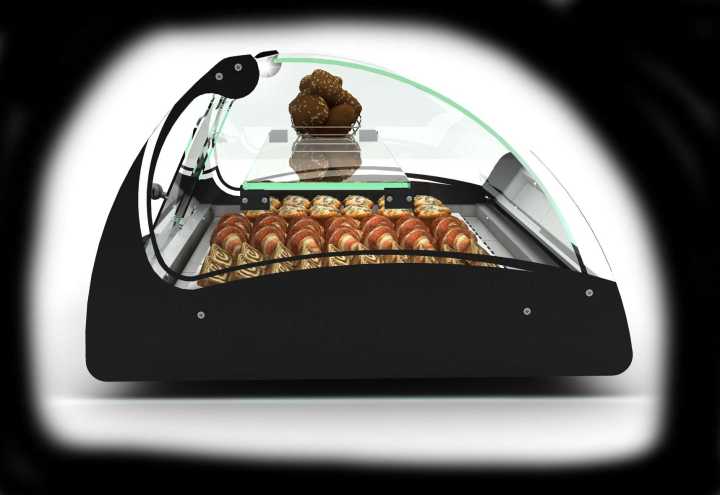 Vitrine refrigerada de bancada VS3