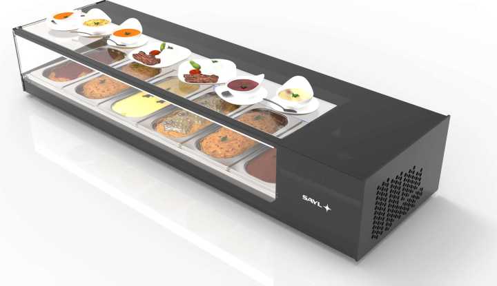 Vitrine refrigerada de bancada VTLG6P