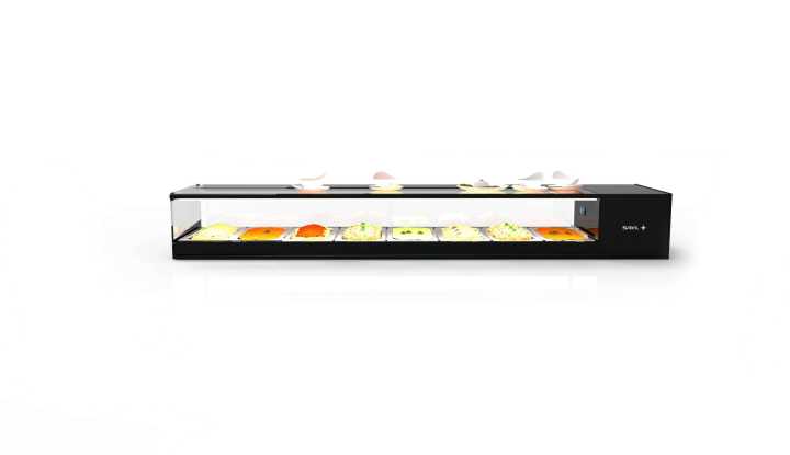 Vitrine refrigerada de bancada VTLG8P-I