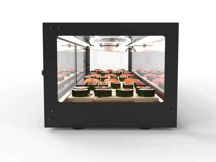 Vitrine refrigerada para sushi VTLG6S