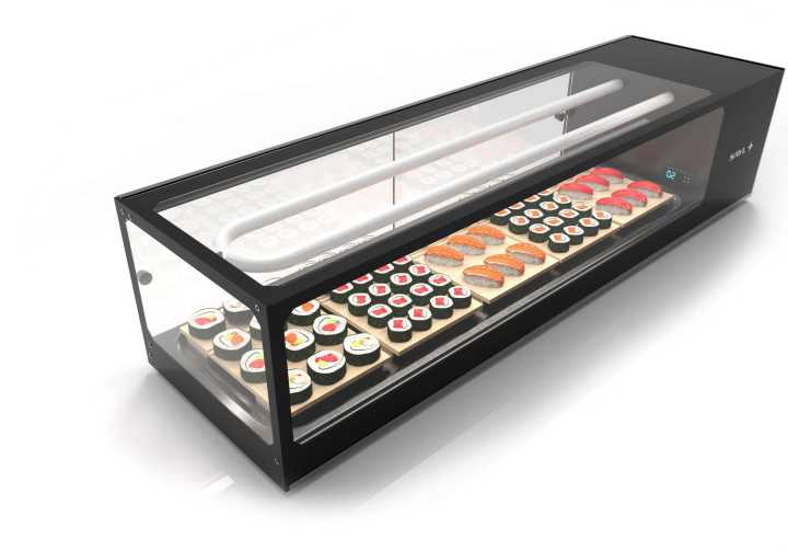 Vitrine refrigerada para sushi VTLG6S