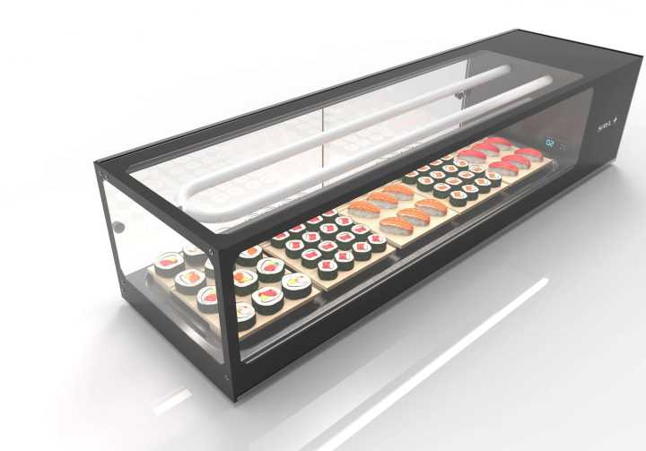 Vitrine refrigerada para sushi VTLG6SP