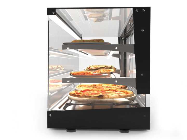 Vitrine aquecida CLO26B-2