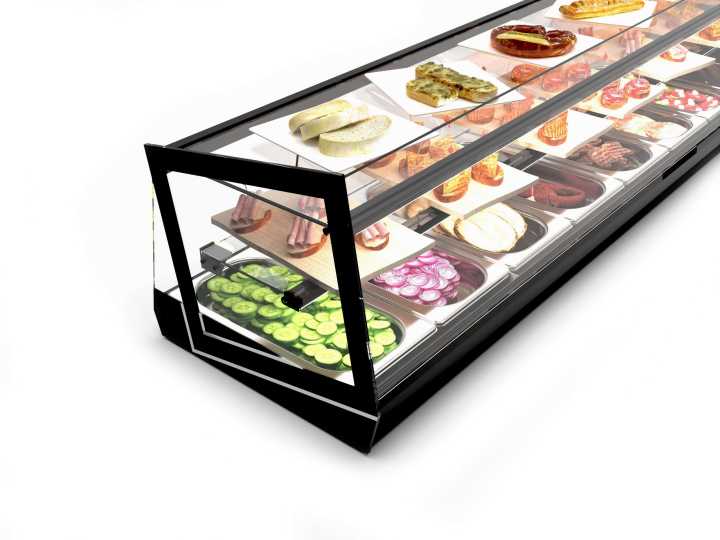 Vitrine refrigerada VCKB6P
