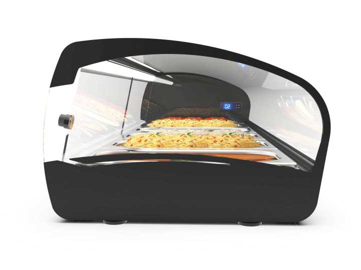 Vitrine aquecida SHK6L LED
