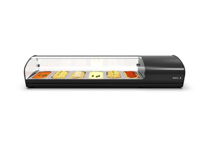Vitrine aquecida SHK6L LED