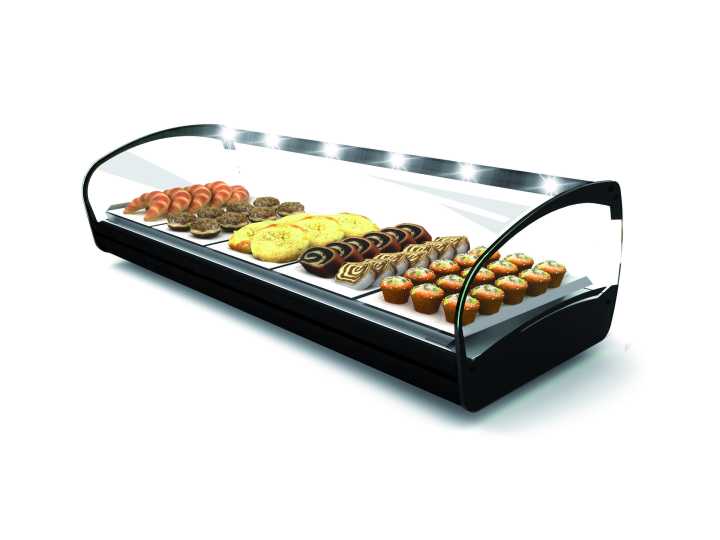 Vitrine aquecida SHK6L LED