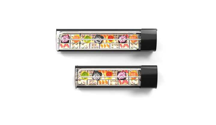 Vitrine refrigerada para sushi SK8S