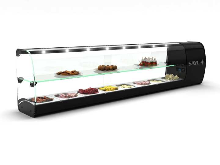 Vitrine refrigerada de sushi VSL7S
