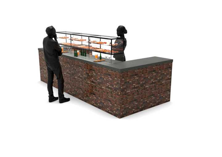 Vitrine neutra EP36B