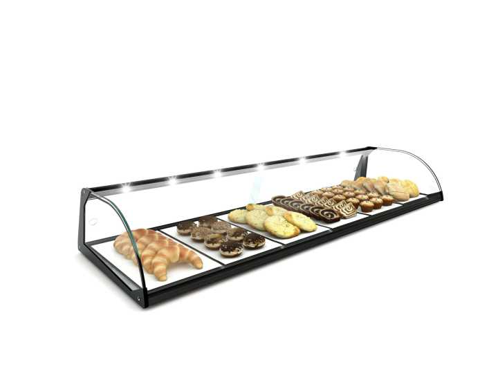 Vitrine neutra E4L LED