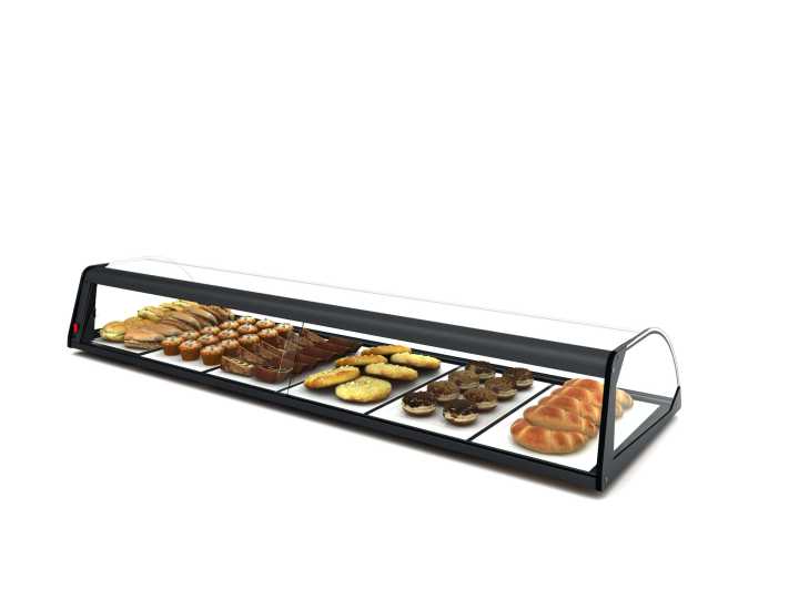 Vitrine neutra E4L LED