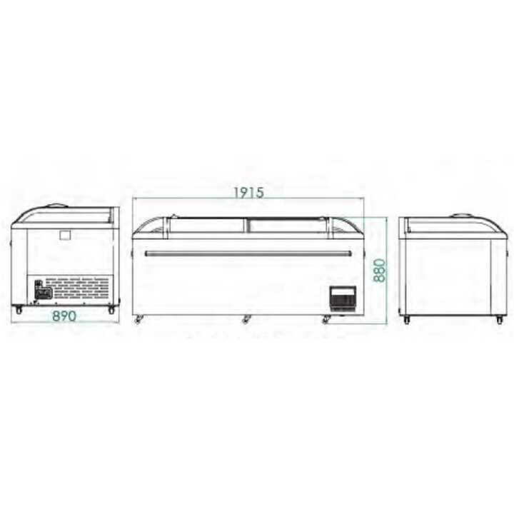 Ilhas De Congelação Ic-199 C