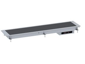 Placa Quente de Vidrocerâmica Preto 3 GN 1/1, 360W