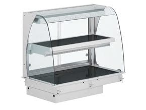 Vitrina Curva Quente, Porta traseira de correr - VCA-PV-EC-411