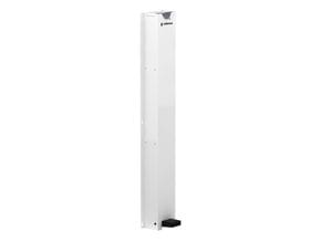 Dispensadores de Gel Hidroalcoólico Profissionais, Branco, Antivandalismo com Pedal - DGM-B