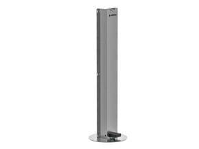 Dispensador de Pé de Gel Anti-vandalismo com Pedal, Aço Inox - DVG-I