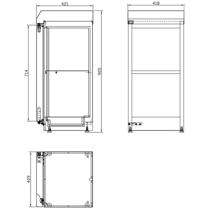 Aquecedor de Pratos, 480W - ACP-50