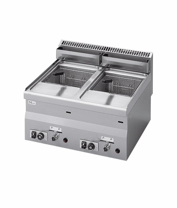 Fritadeira a gás 2 cubas 8Lts - 6060FRG (L600)