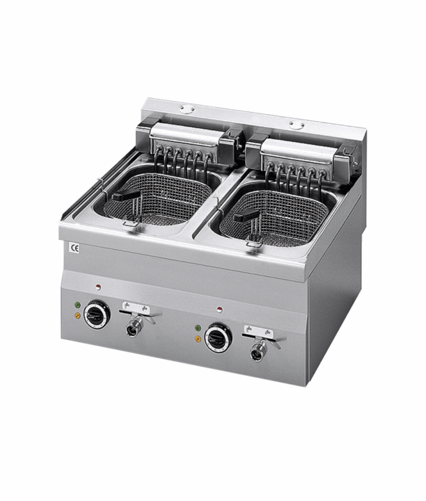 Fritadeira elétrica 2 cubas 10Lts - 6060FRE (L600)